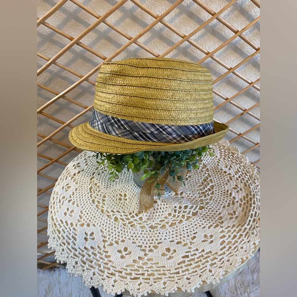 Vintage stone fedora
